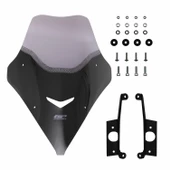 GP Kompozit SYM Jet X 125 2022-2024 Uyumlu Kısa Ön Cam Füme - 5
