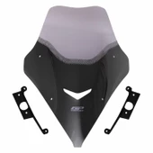 GP Kompozit SYM Jet X 125 2022-2024 Uyumlu Kısa Ön Cam Füme - 1