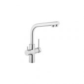 Artema Split A42144 Dual-Flow Eviye Bataryası, Krom - 1