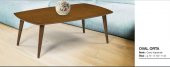 orta sehpa 11782 OSM OVAL Model Kayın Retro Ayak Ceviz İtinal paket kargo Elyapı - 3