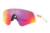 Oakley Sutro Lite Sweep Güneş Gözlüğü Matte White Prizm Road thumbnail 5