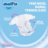 Molfix Bebek Bezi 3 Beden Midi Aylık Avn. Paket 150 Adet - 4