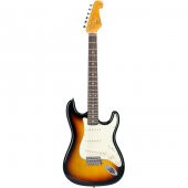 SX SST62+ 3TS Stratocaster Elektro Gitar (KILF+ASKI+JAK+PENA) - 1
