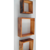 Petek Home Life dekoratif duvar raf - 1