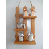 Petek home life dekoratif çit raf - 1