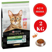 Pro Plan Sterilised Somonlu Kısır Kedi Maması 2 kg Açık Mama - 1