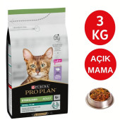 Pro Plan Sterilised Hindili Kısırlaştırılmış Kedi Maması 3 Kg Açık Mama - 1