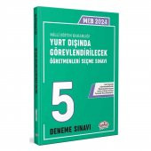 Editör 2024 MEB Yurt Dışında Görevlendirilecek Öğretmenleri Seçme Sınavı 5 Deneme Editör Yayınları thumbnail 2