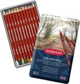 Derwent Drawing 12'li Yağlı Çizim Kalemi / 0700671 - 1