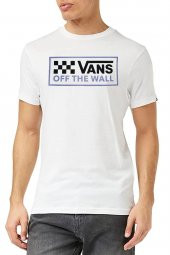 Vans Wrecked Angle-B Erkek Tişört VN000AFJWHT1 - 1