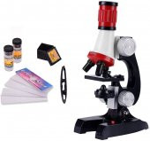 Bilimsel Eğitici Mikroskop Kiti Zoom Led Işıklı Set - 1