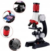 Bilimsel Eğitici Mikroskop Kiti Zoom Led Işıklı Set - 2