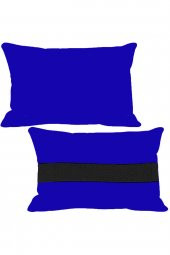 Öziron Fort Kuga Uyumlu Oto Koltuk Boyun Yastığı 2 Adet Logosuz Lacivert Ortopedik Yastık - 1