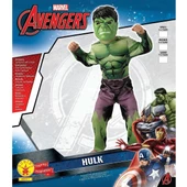 Orjinal Lisanslı Marvel Avengers Hulk Kostüm ve Maskesi 7-8 Yaş 117-128cm - 1