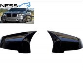 Bmw 3 serisi f10 piano black yarasa ayna kapağı - 1