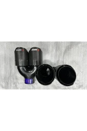 AKRAPOVİC  BMW F10 -F20-F30 uyumlu ( YERLİ) 76 lık  çiftli sağ-sol - 1