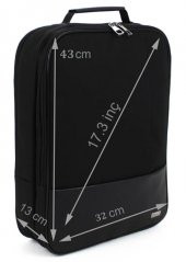 Laptop Sırt Çantası El ve Omuz Askılı  17.3" İnç USB Bölmeli 8683255012459 - 6