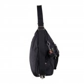 Kenyon Cox B219 Klinkır Kumaş Hafif Sırt Çantası ve Kol Çantası Siyah - 5