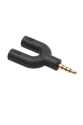 Mikrofon Kulaklık Birleştirici Aparat Adaptör - 4