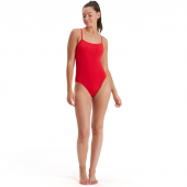 SPEEDO KADIN YÜZÜCÜ MAYOSU ECO END+ TSRP AF RED 8-135396446 YZM UK BEDEN - 1