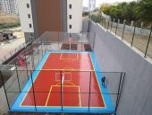 Mia Basketbol Potası 105*180 8 mm Solid Polikarbon 45 cm Sabit Çember - 8