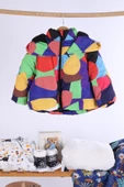 Babyhola Kapüşonlu İçi Peluş Kız Erkek Çocuk Mont 3363 - 2