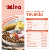 Mito 5 x 1 Kg Yetişkin Adult Kedi Maması Kapalı Paket - 3