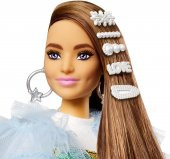 Barbie Extra Renkli Elbiseli Bebek ve Hayvan Arkadaşı Timsah No:9 - GRN27-GYJ78 - 3