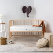 Yatak Bebek Happy Baby Beyaz 80x140 - 1