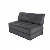 Homedius Yataklı Koltuk Mocca  Antrasit Tek - 1