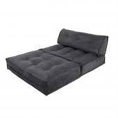 Homedius Yataklı Koltuk Mocca  Antrasit Tek - 2