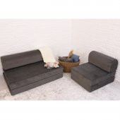 Yataklı Koltuk Magic  Antrasit Tek - 1