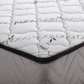 Günaydın Full Ortopedik Bonel Yaylı Bambu Star Yatak Beyaz 90x190 - 3