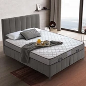 Günaydın Full Ortopedik Bonel Yaylı Bambu Star Yatak  Beyaz 90x190 - 7