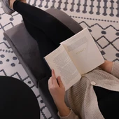 Puf Bella Olabilen Dinlenme Koltuğu Antrasit Tek - 7