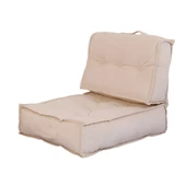 Minder Poffi Sırtlı Yer Ve Palet  60x80 Bej - 5