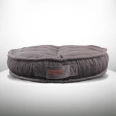 Minder Asia Yuvarlak Kapitoneli Antrasit 60x60 - 6