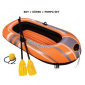 2 Kişilik Bot Hydroforce 196x114 Cm (Pompa+Kürek) Bestway - 61062 - 4