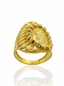 8 Ayar Altın Maraş Model Kalemli Dorikalı Yüzük thumbnail 1