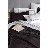 Elart Elart çeyiz Paketi 10 Parça (Yatak Örtüsü+Nevresim Takımı+Battaniye) Isabelle Antrasit - 2