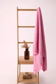 NİVEMESHOME PEMBE BAMBU BANYO HAVLUSU NURPAK - 1