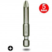 AletÇantam Gfb Bits Yıldız Uç Vidalama Matkap Ucu Pz3 x 50mm - 5 Adet - 1