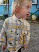 Babyhola Yün Polar Ceket Pantolon Erkek Takım 2'li 12592 - 1