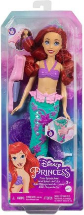 Disney Prenses Muhteşem Renk Değiştiren Saçlı Deniz Kızı Ariel HLW00 - 3
