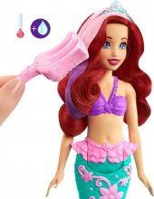 Disney Prenses Muhteşem Renk Değiştiren Saçlı Deniz Kızı Ariel HLW00 - 5