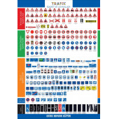 Trafik İşaretleri Kartelaları (22 Kartela) - 2