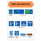 Trafik İşaretleri Kartelaları (22 Kartela) - 5