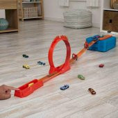 Hot Wheels Track Builder Alev Temalı Akrobasi Seti HMC04 - 2