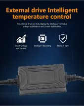 H4 MERCEKLİ ULTRA POWER LED XENON TAKIMI ŞİMŞEK ETKİLİ - 6