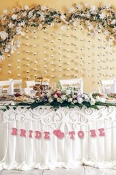 Pembe Bride To Be Yazılı Banner, Bekarlığa Veda Partisi, After Parti, Simli Eva Banner - 1